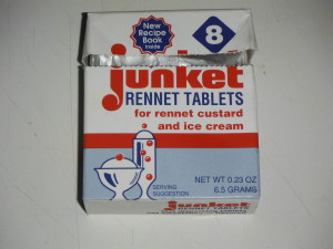 Rennet tablets