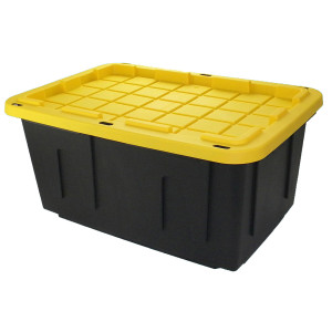 LLC 27-Gallon General Tote, available at Lowes and Home Depot