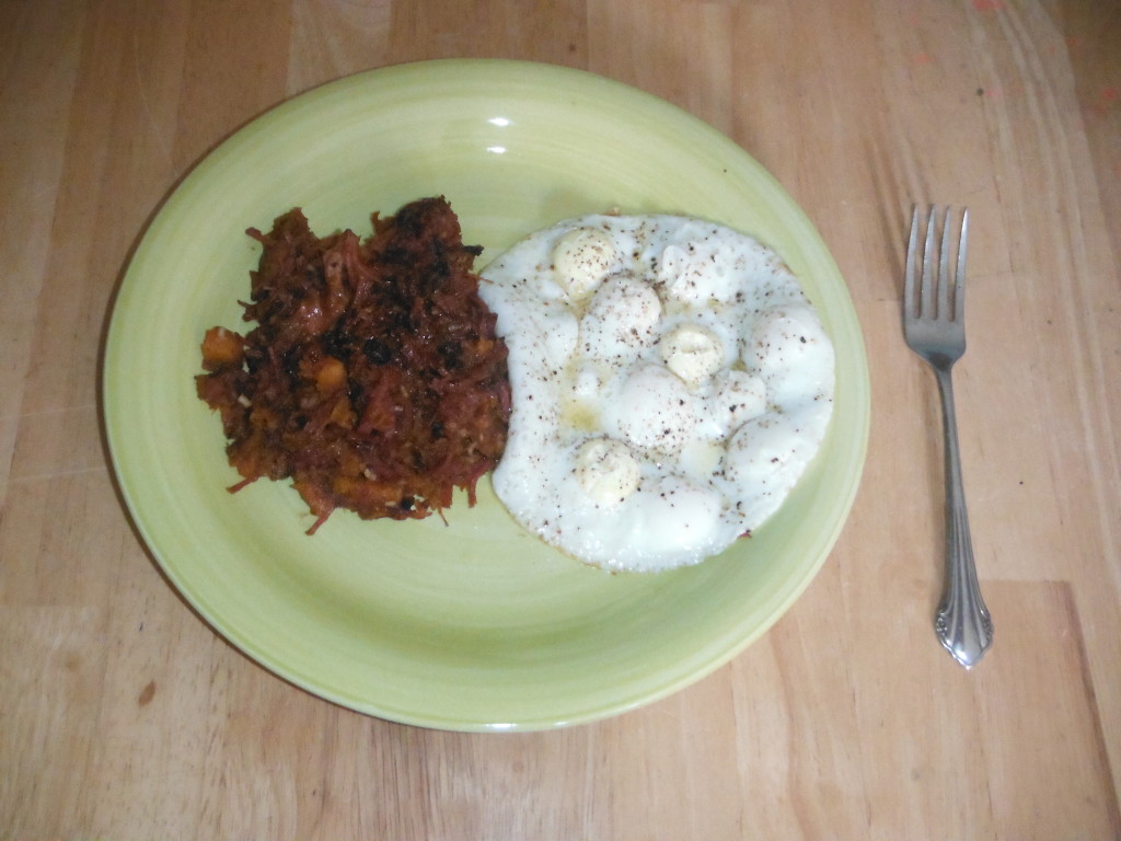 Making Corned Beef Hash Prepper Style