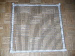 Bottom of PVC cage