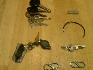 The exploded view of My Keyring