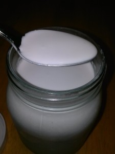 Home made Coconut Cream