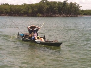 Hands Free Kayaking