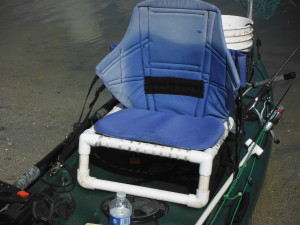 Elevated Woven Nylon PVC Kayak seat