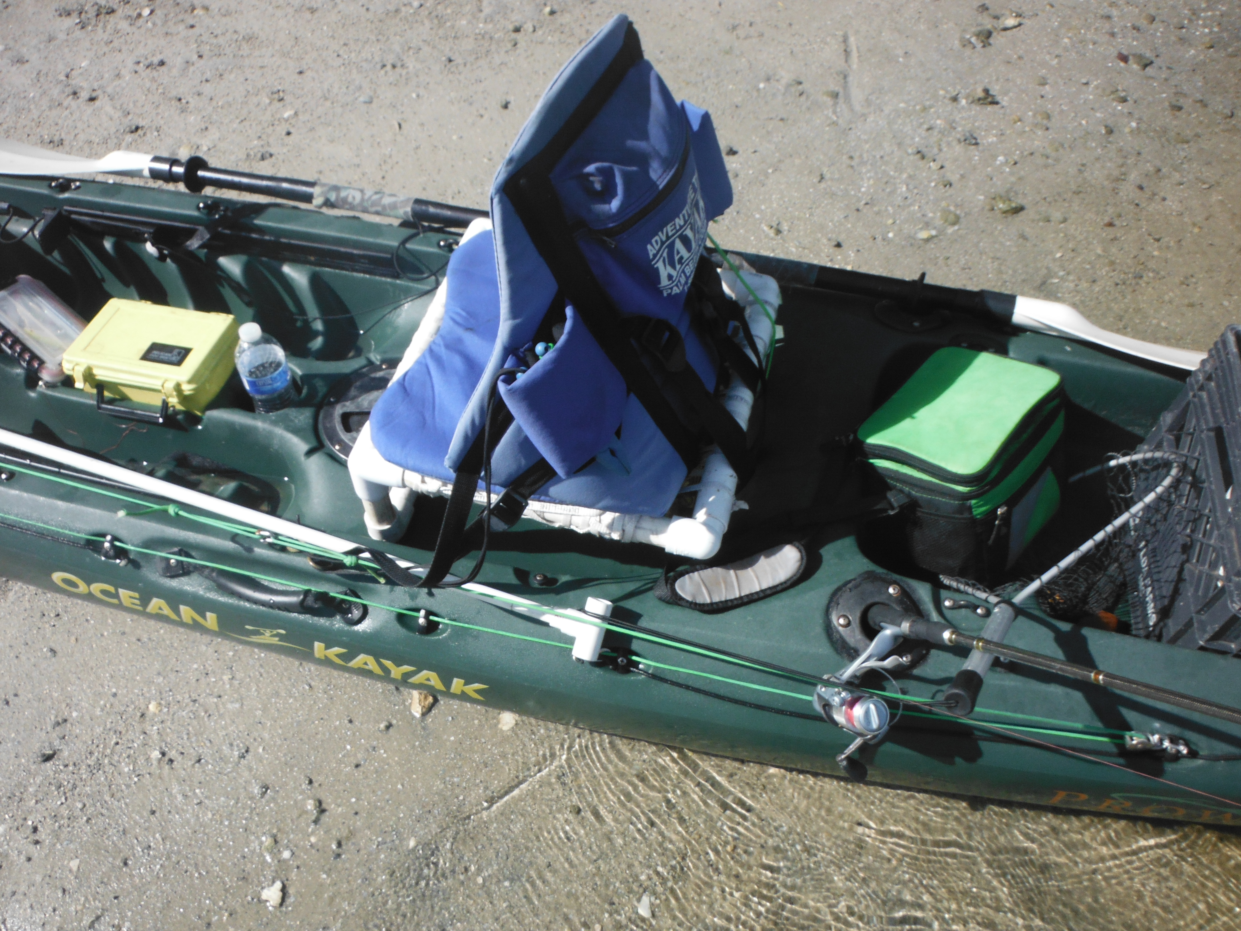 Elevated Kayak Seat