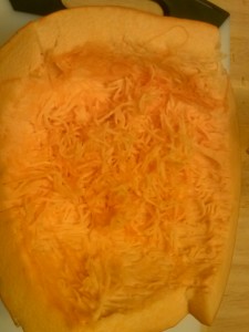 Pumpkin "noodles"