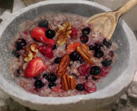 coconut berry oatmeal