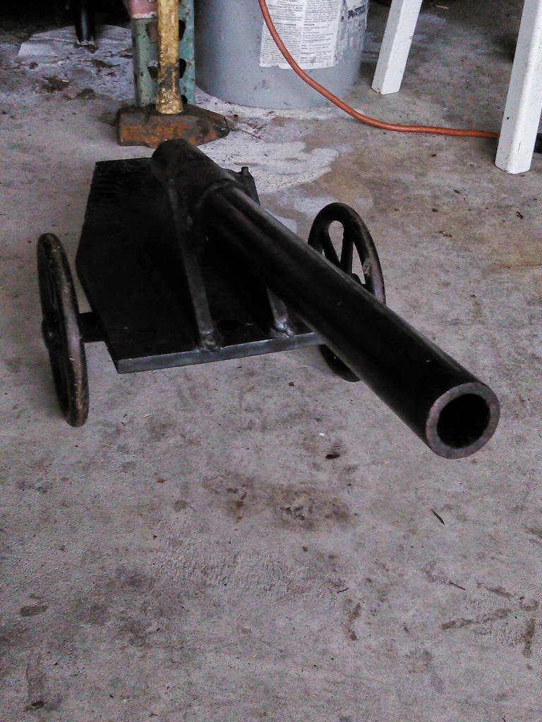 Home Made Blackpowder Cannon