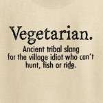 vegetarian poor hunter