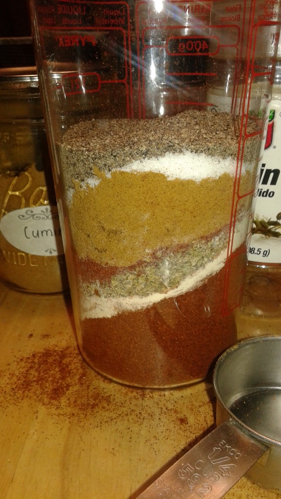 taco seasoning sand art