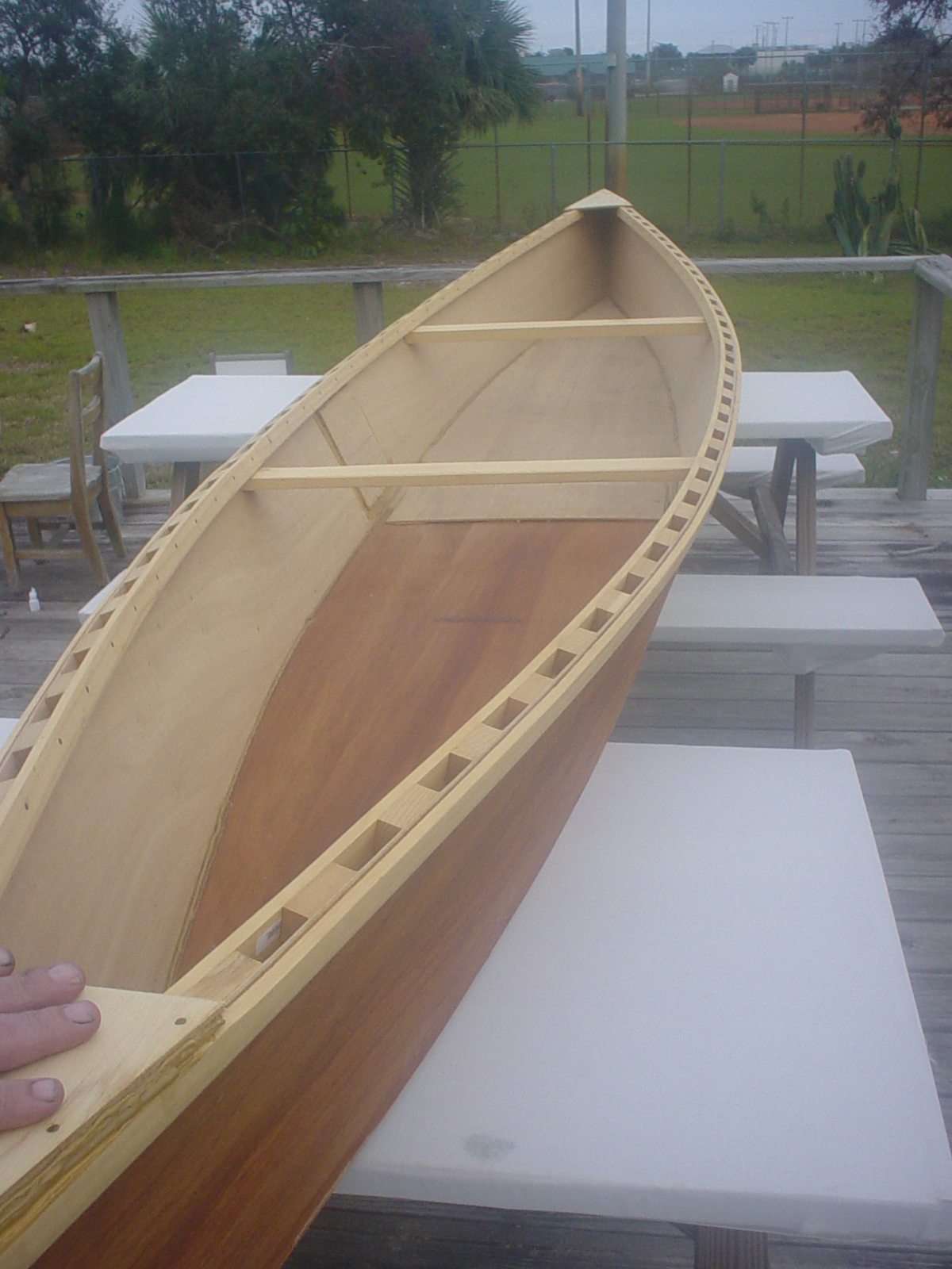 revisiting an old friend – home built wooden pirogue